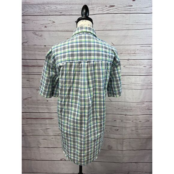 Chaps large button down short sleeve shirt - Picture 2 of 4